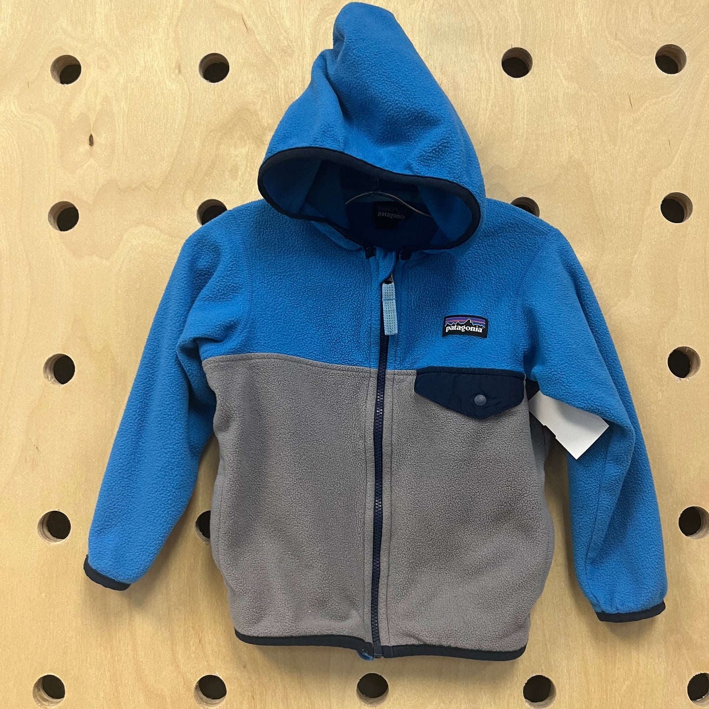 Blue Micro D Snap Jacket