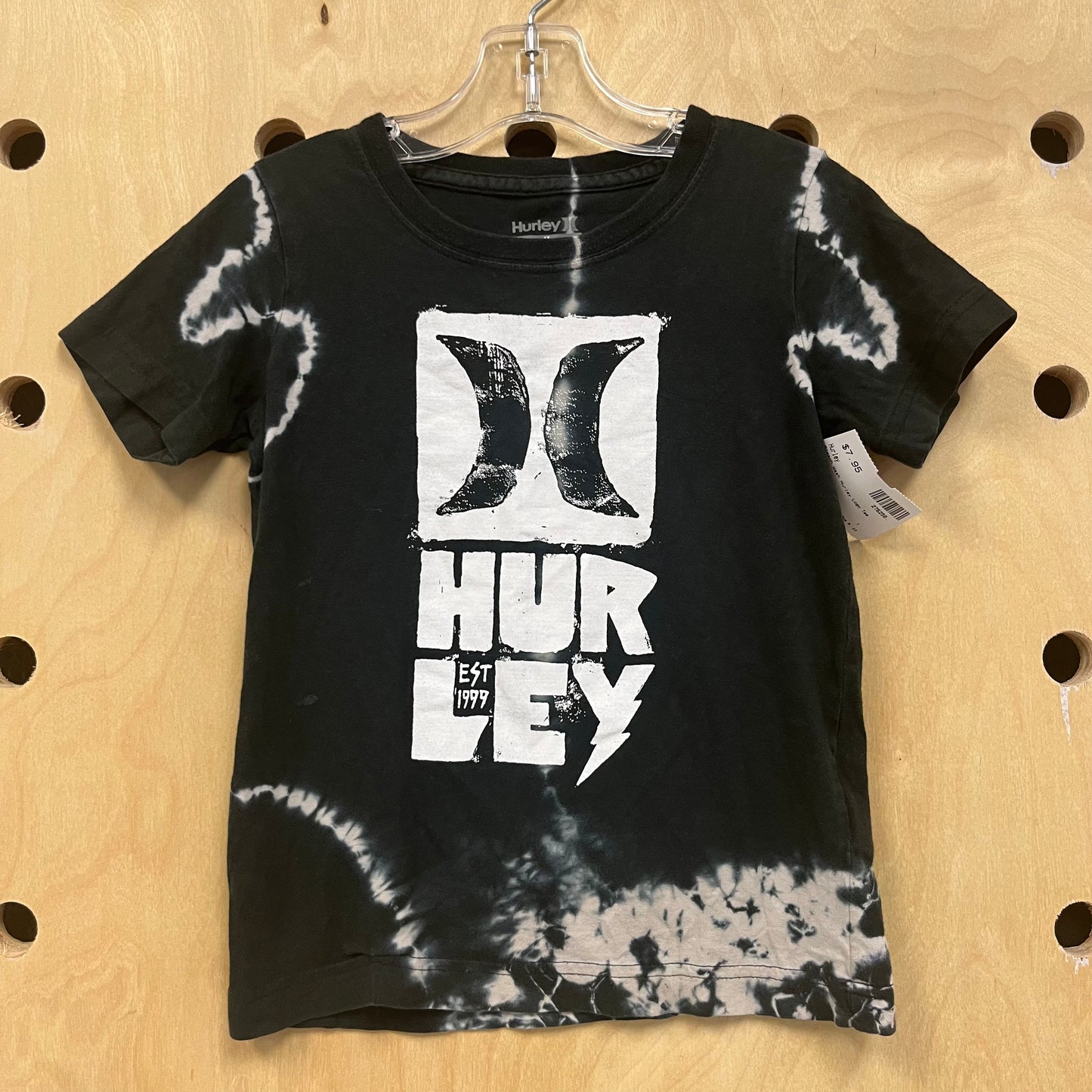 Bleach Wash Hurley Logo Tee