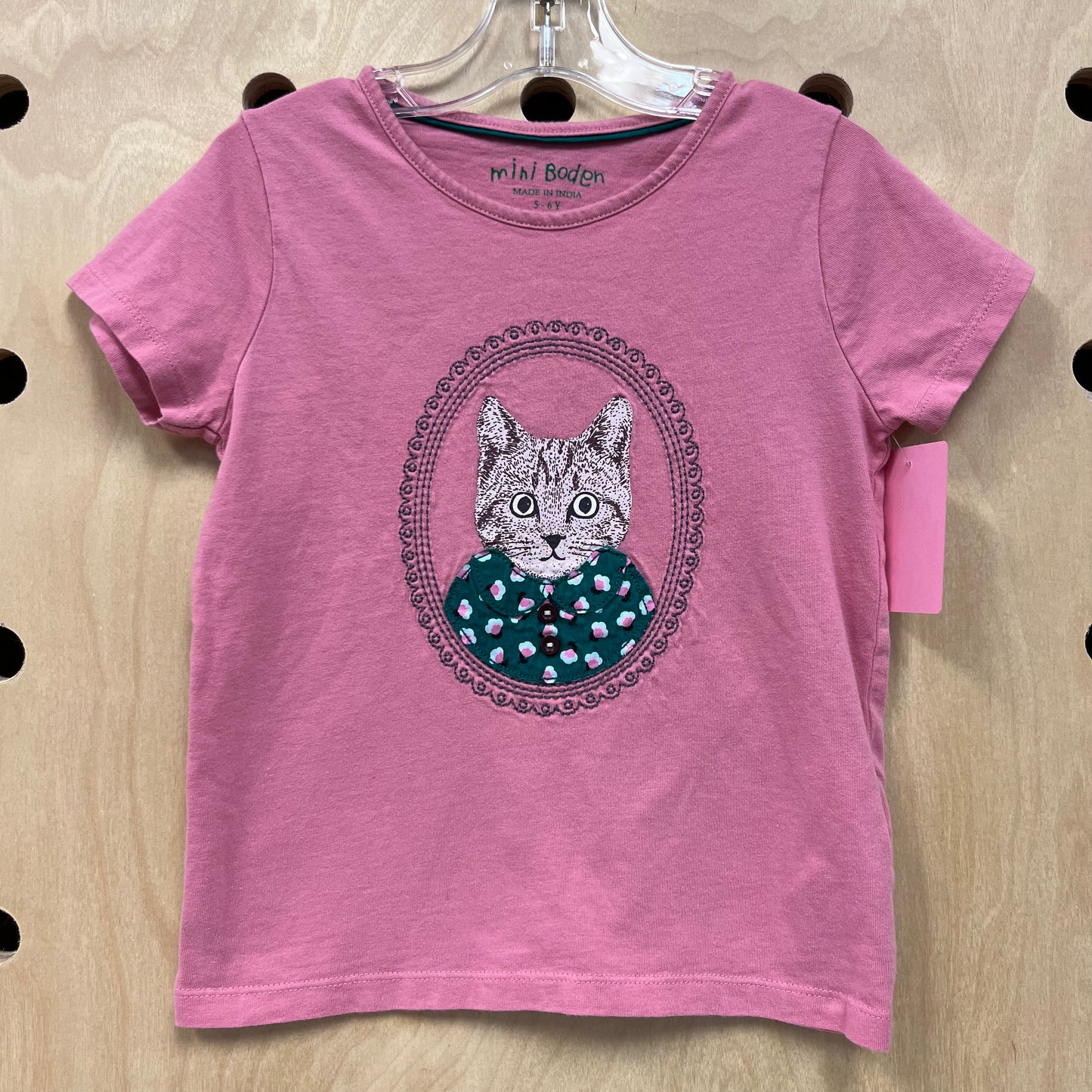 Pink Kitty Portrait Tee
