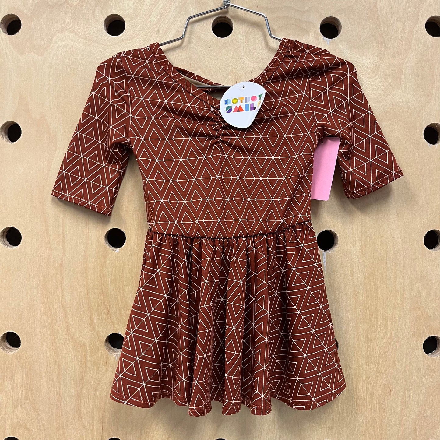 Brown Twirl Dress NEW!