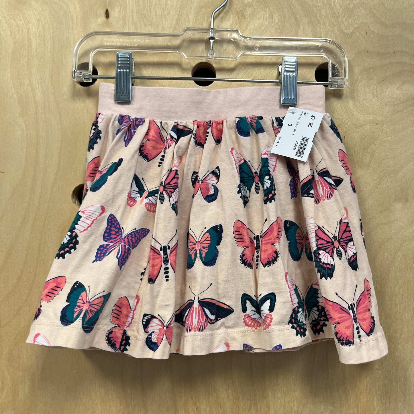 Pink Butterfly Skort