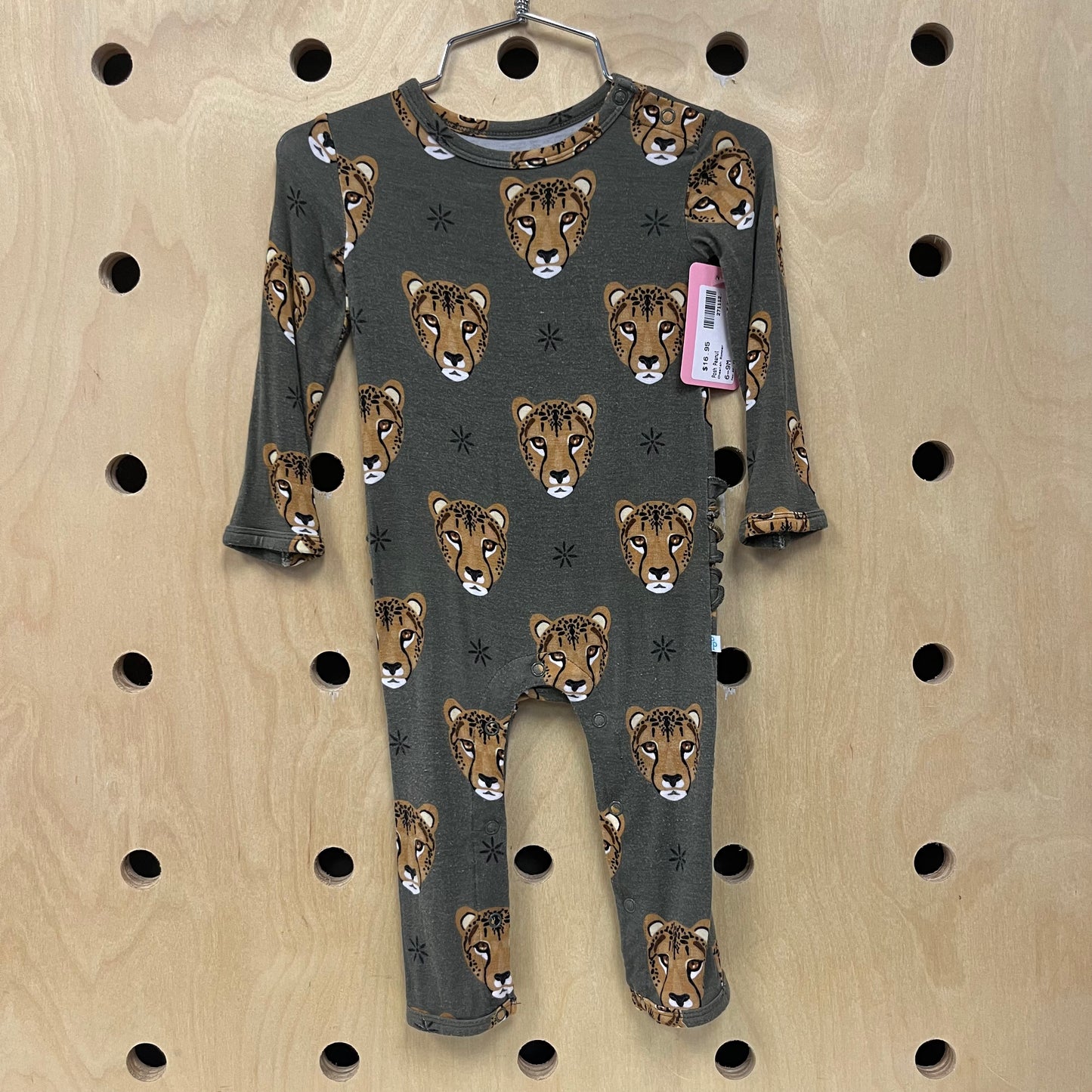 Cheetah Romper