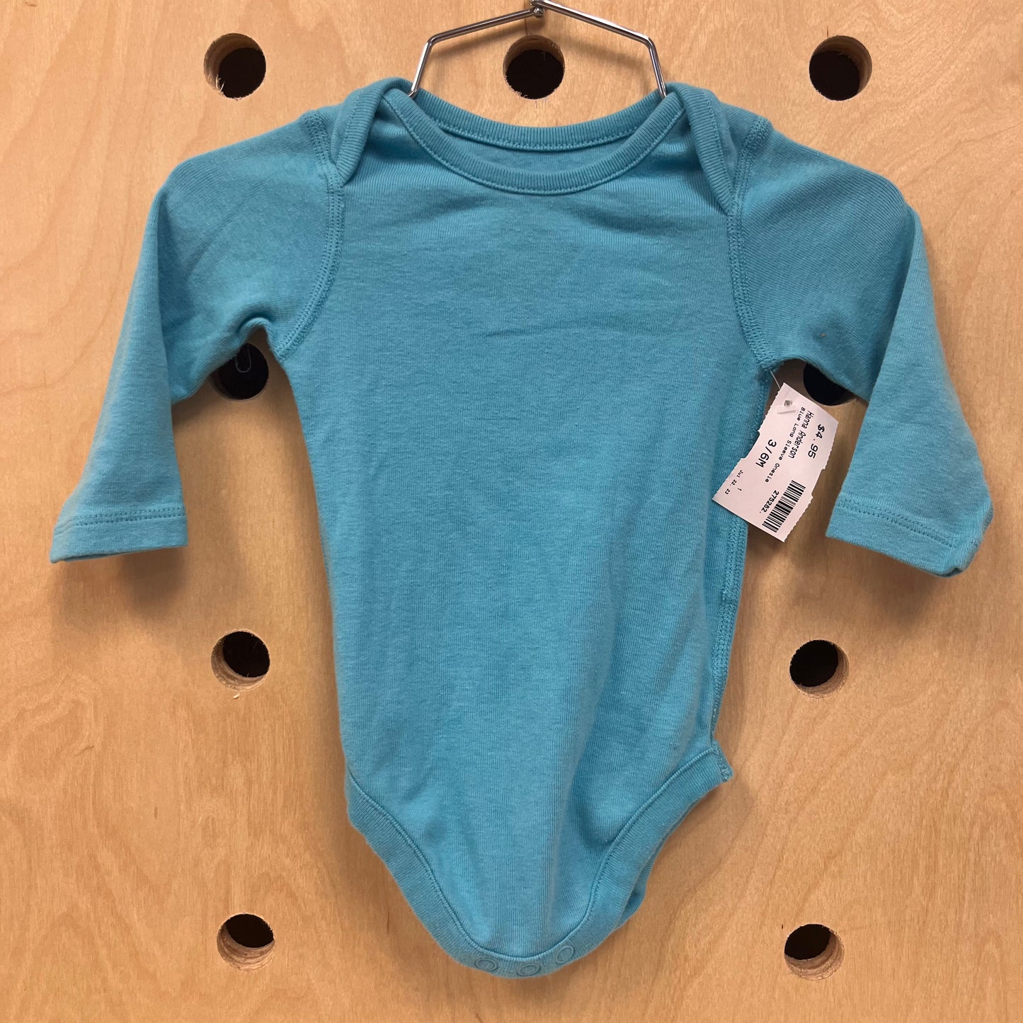 Blue Long Sleeve Onesie