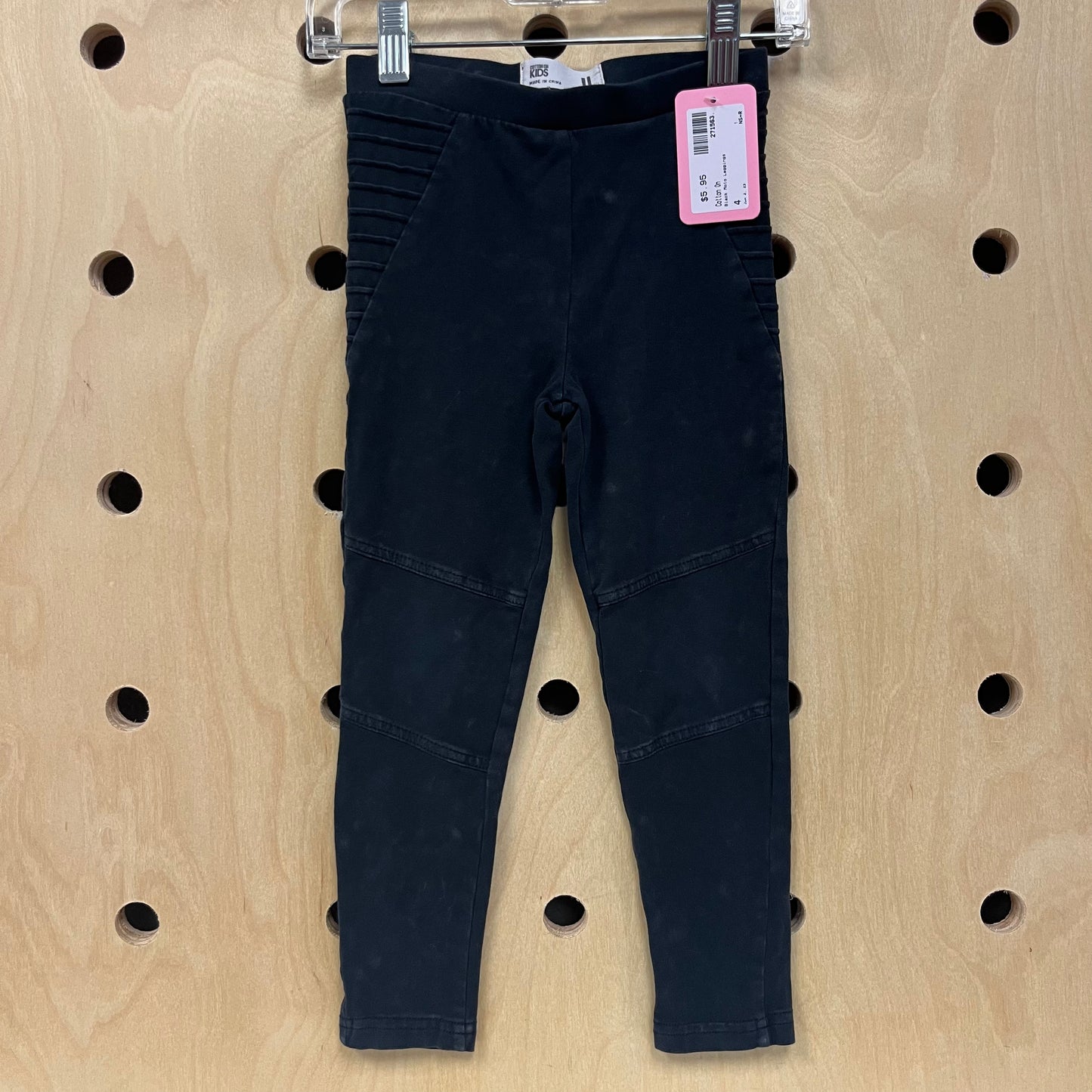 Black Moto Leggings