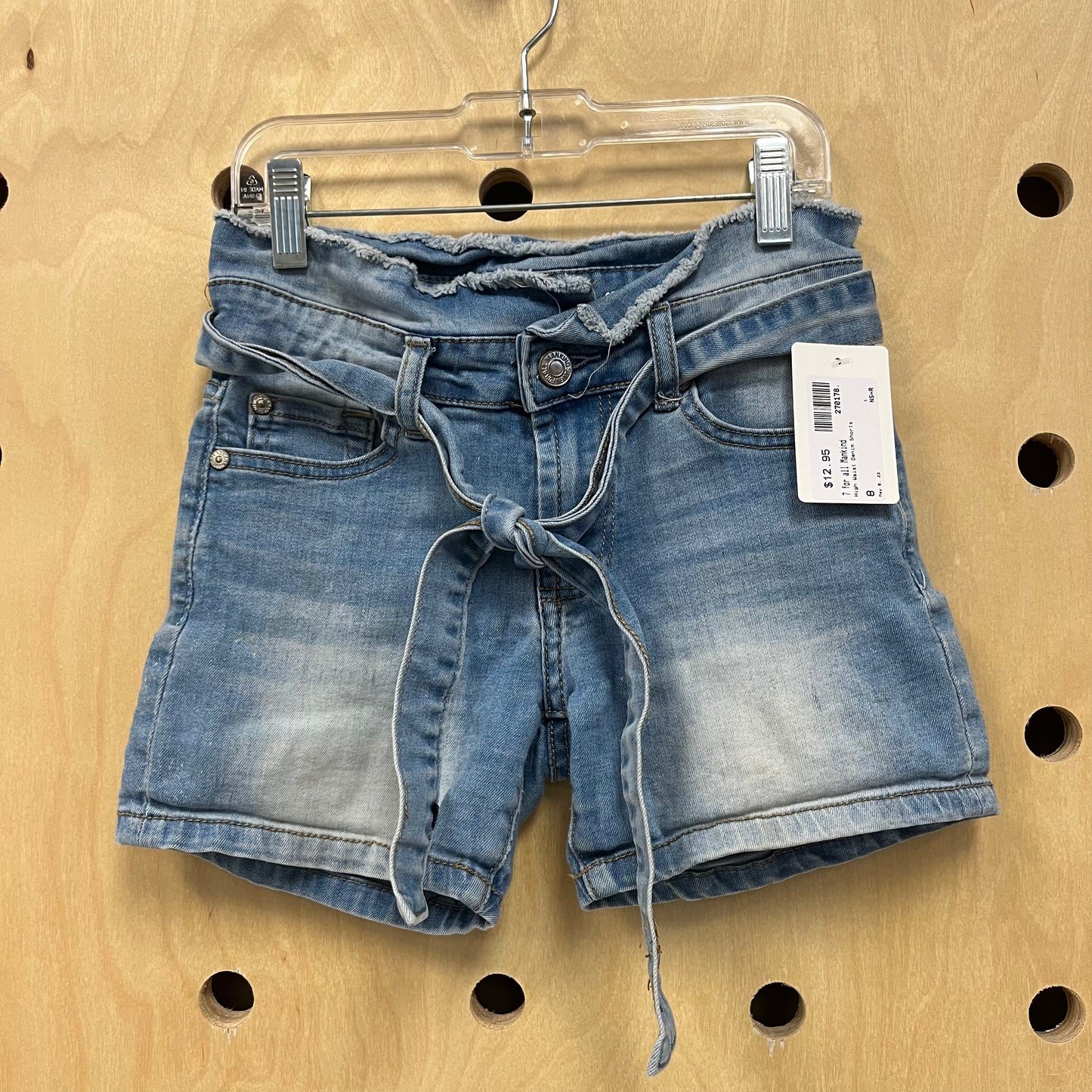 High Waist Denim Shorts