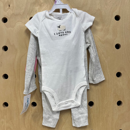 I Love Ewe Layette NEW!
