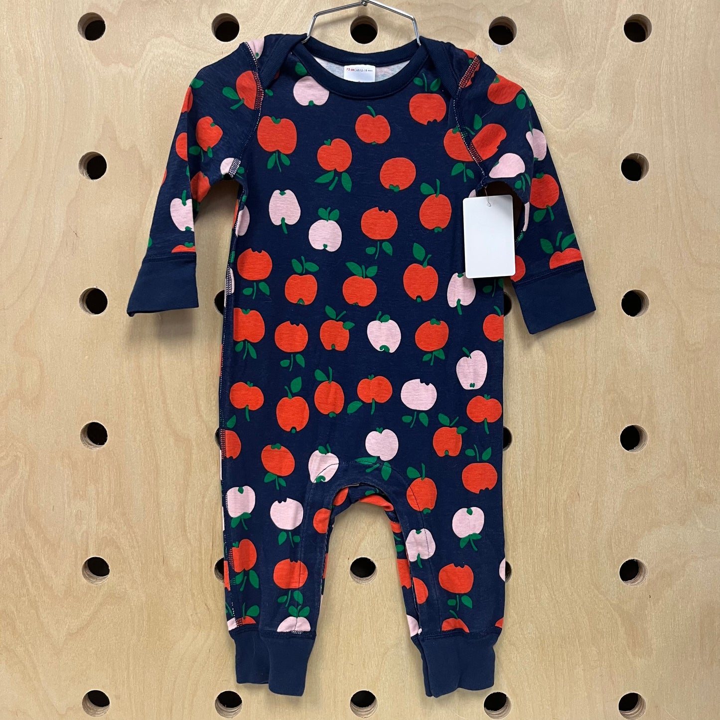 Blue Apples Romper