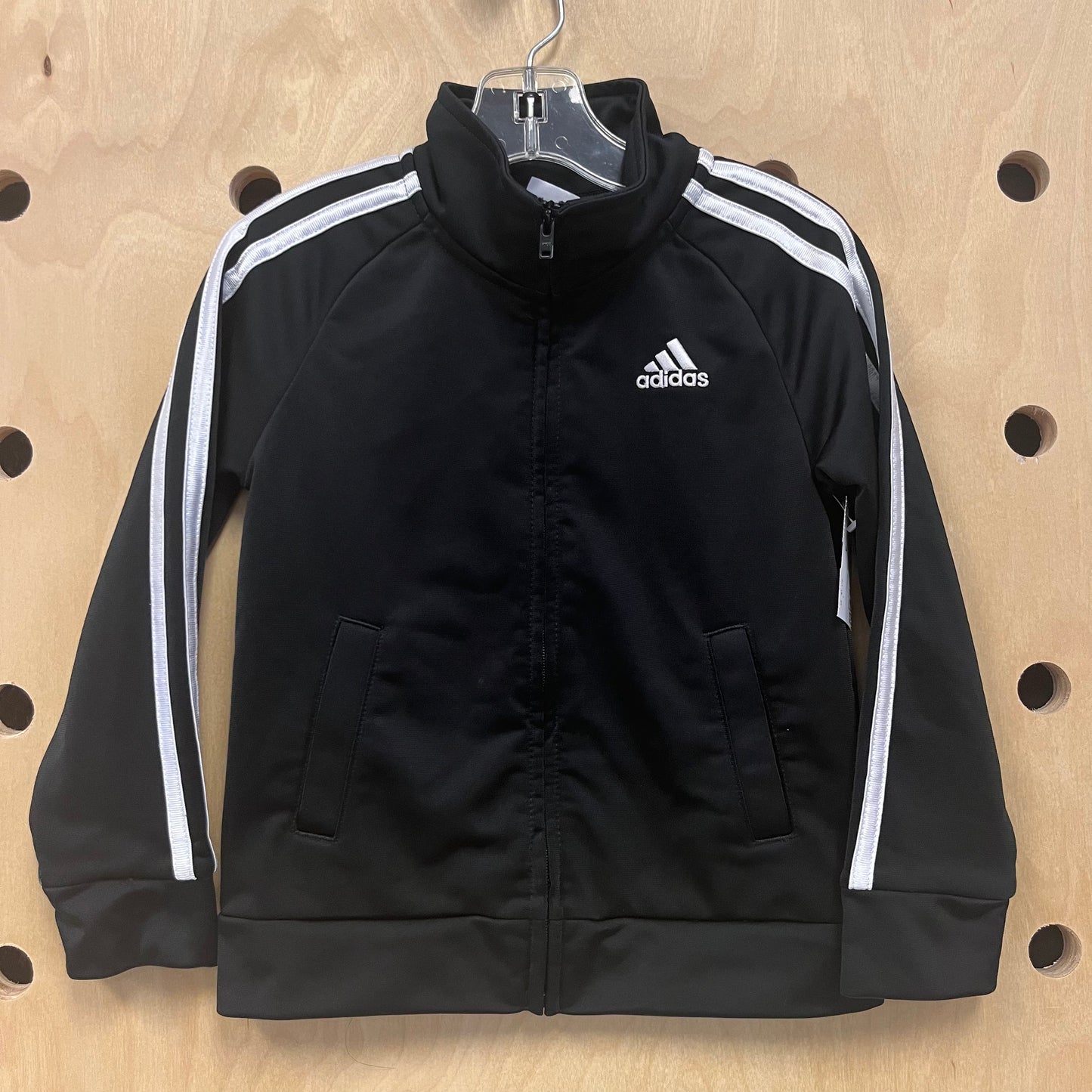 Black Adidas Stripe Jacket