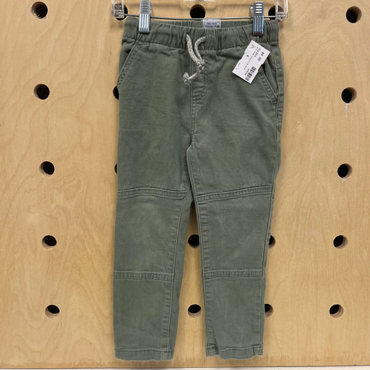 Army Green Drawstring Pants