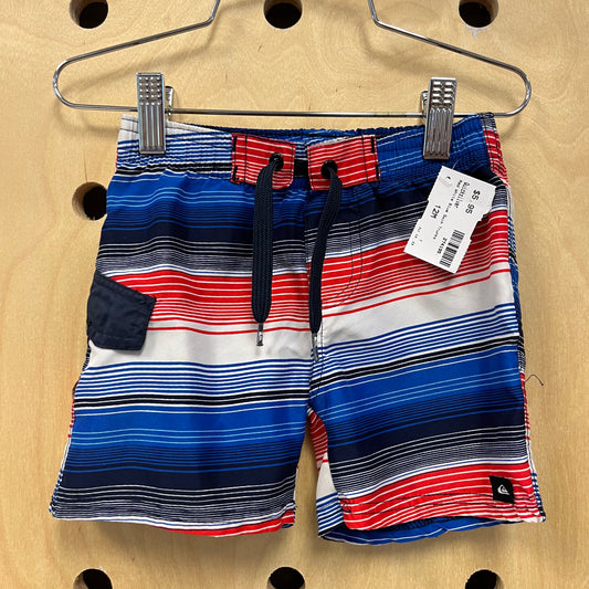 Red White Blue Swim Trunks