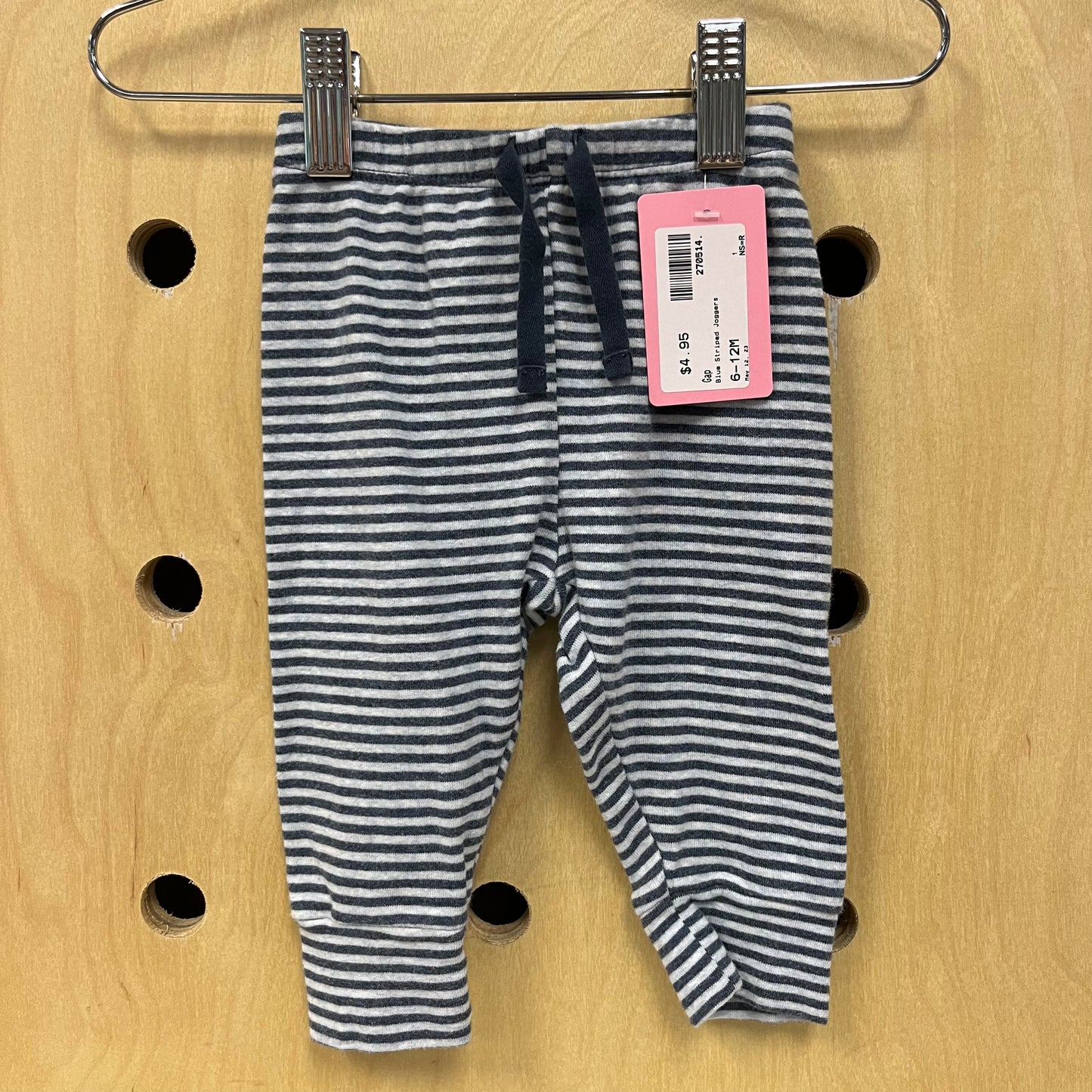 Blue Striped Joggers