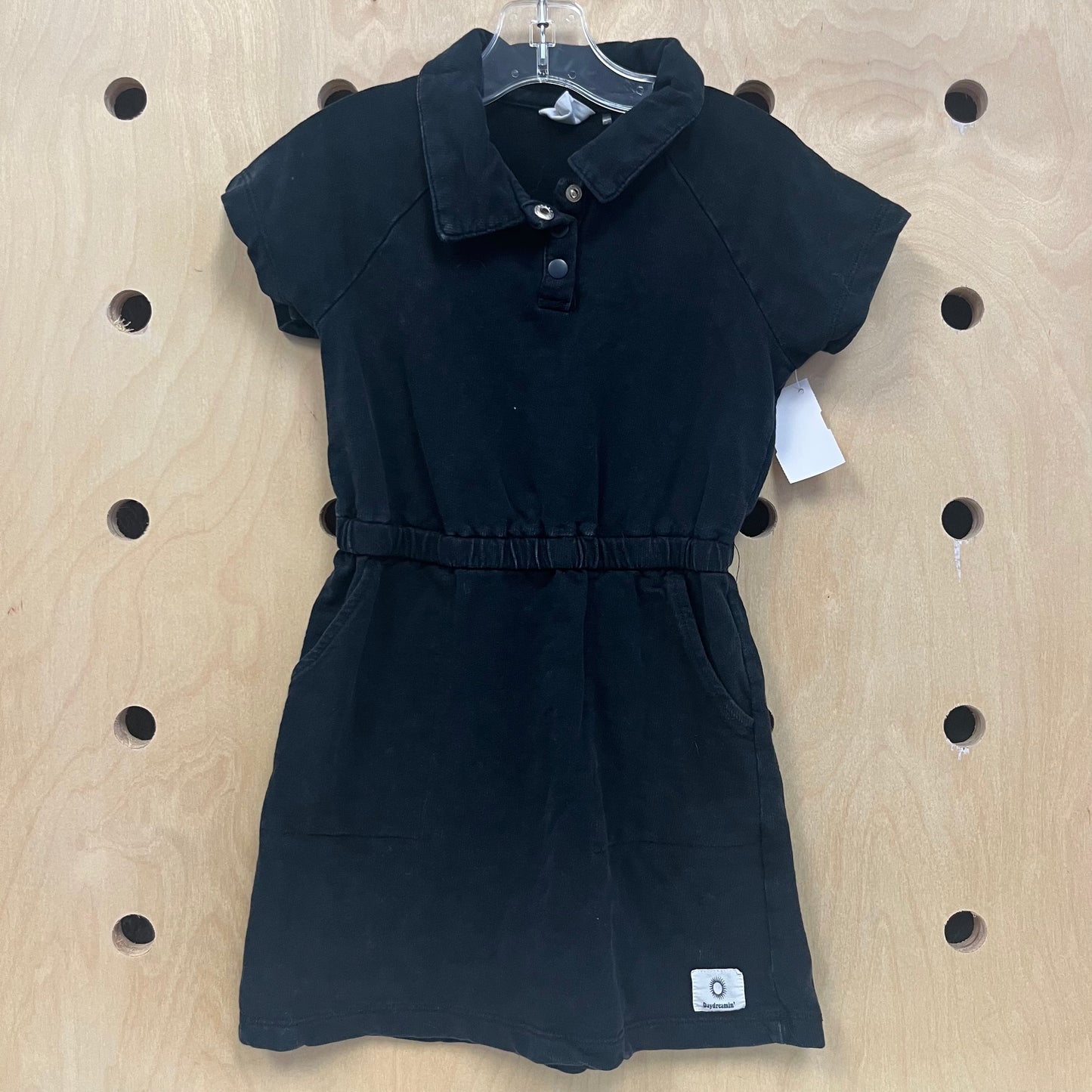 Black Polo Dress w/ Pockets