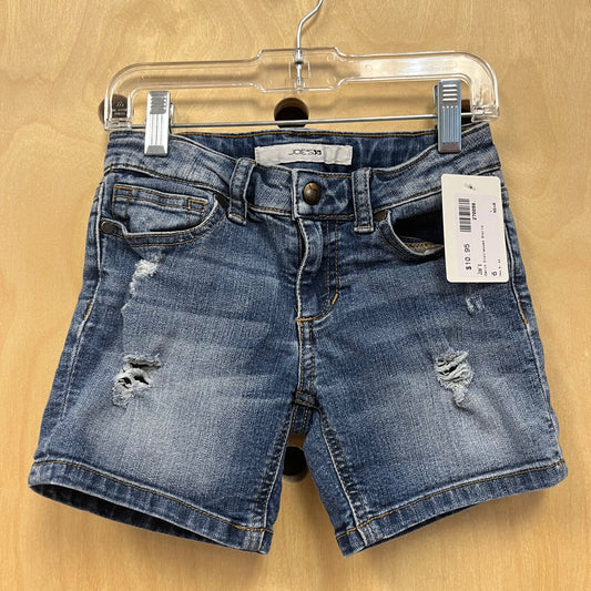 Denim Distressed Shorts