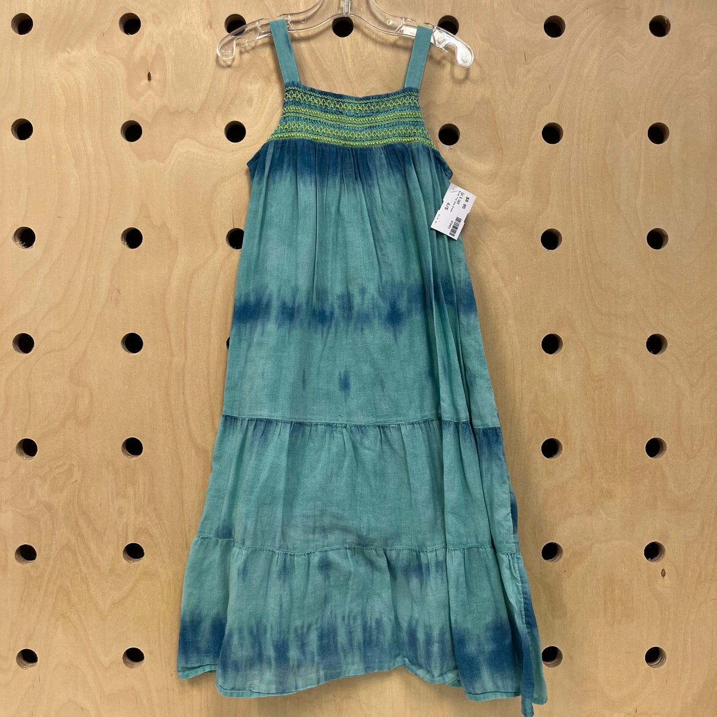 Blue Tie Dye Dress