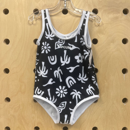 B&W Palm Tree Swimsuit NEW!!