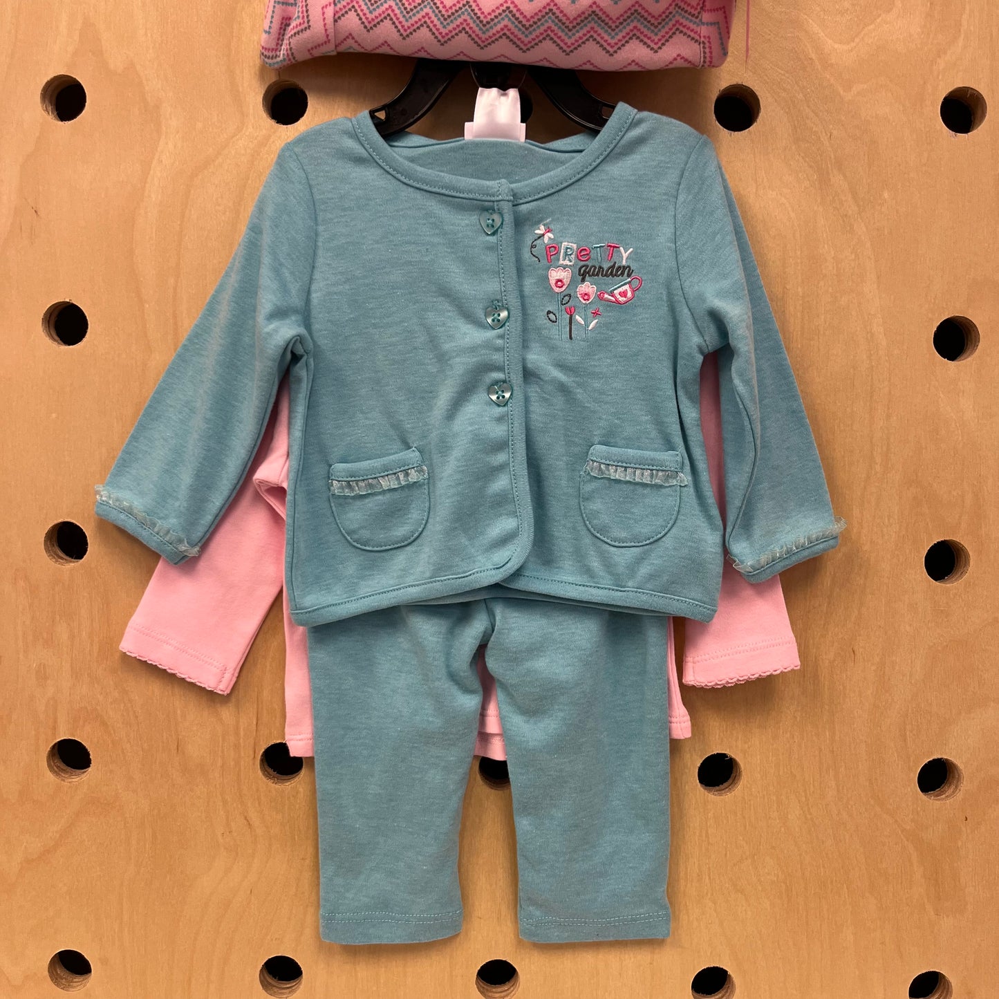 Pink & Blue 5pc Outfit NEW!