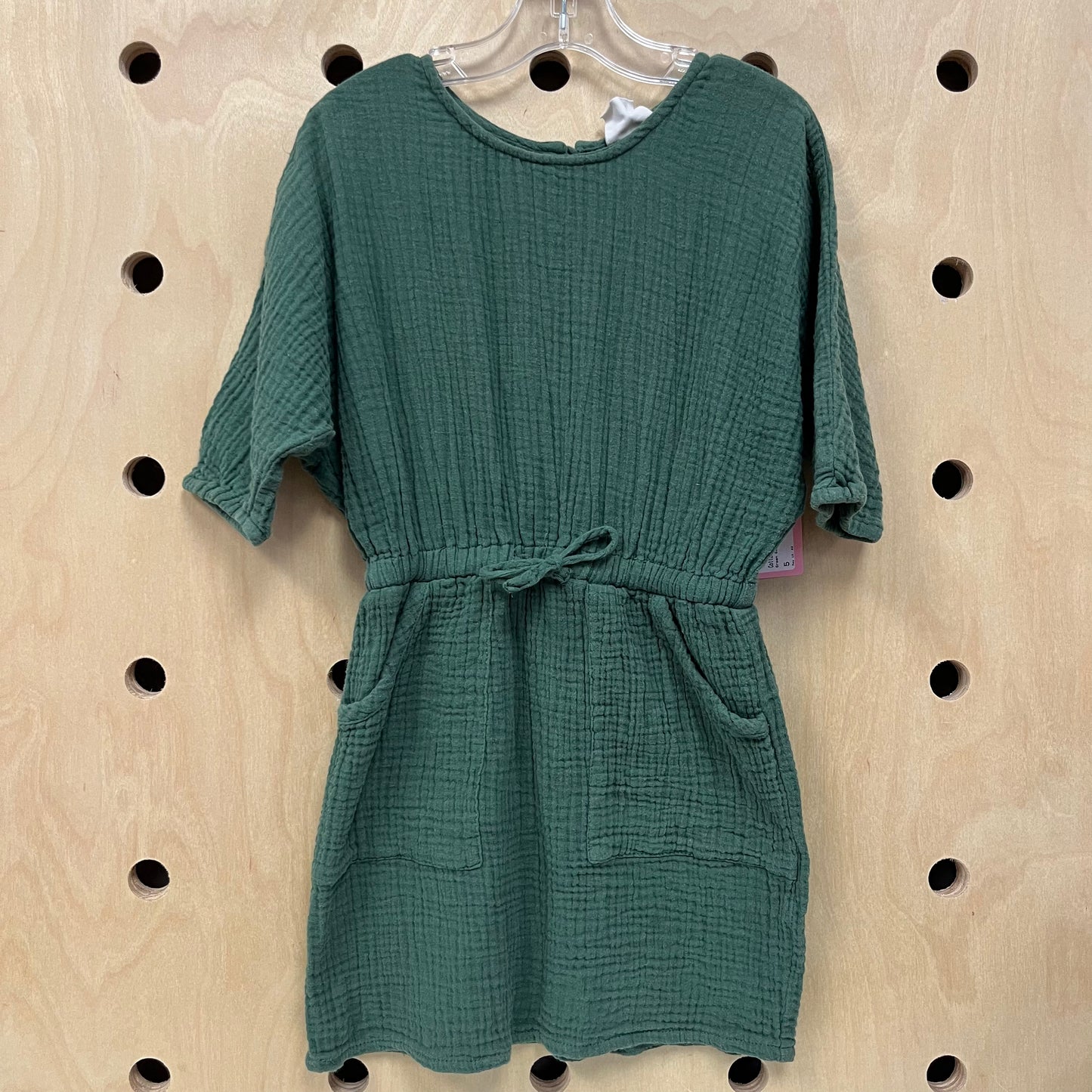 Green Gauze Romper