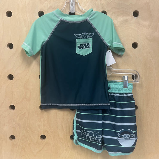 Green Grogu Swim Set 2pc
