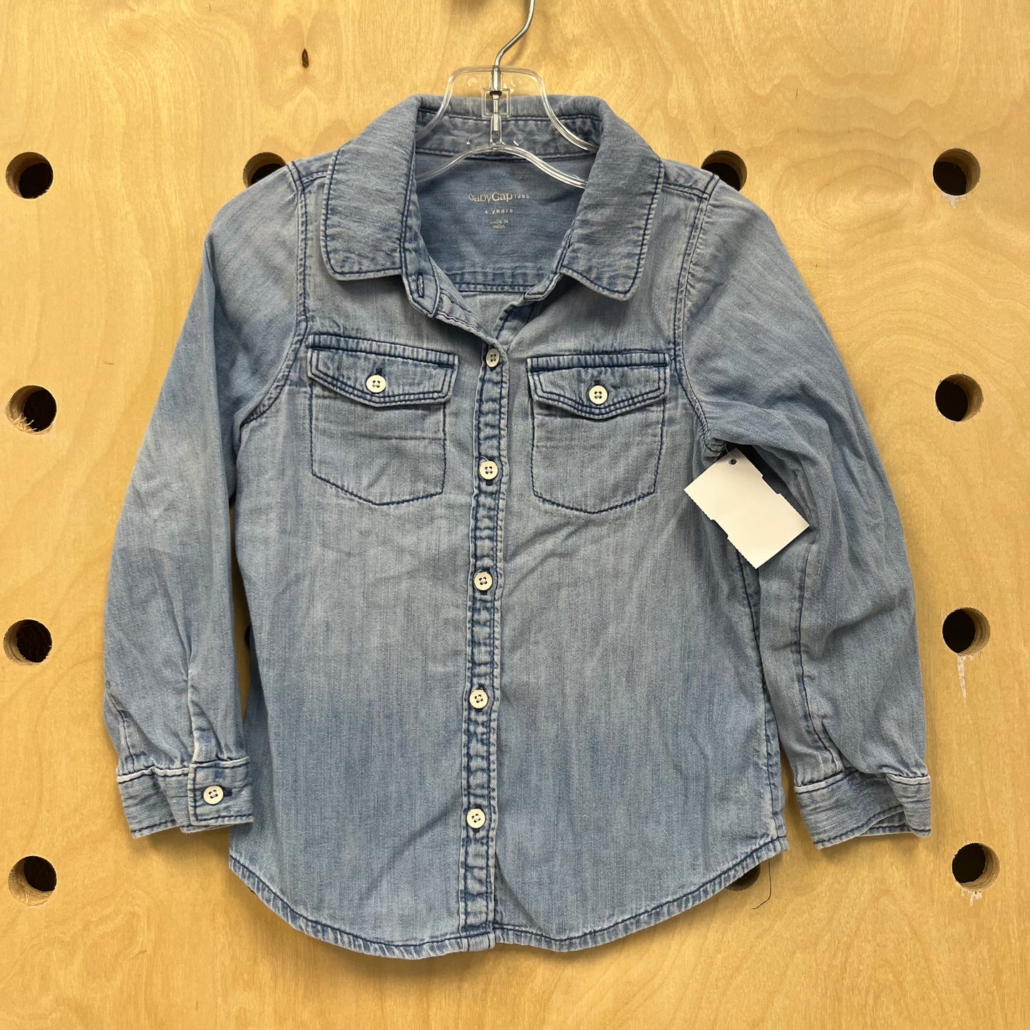 Blue Button Down Long Sleeve