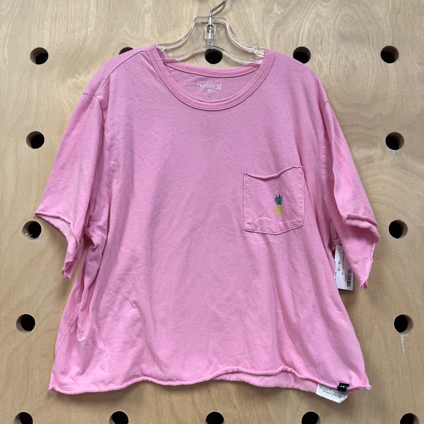 Pink Pineapple Pocket Tee