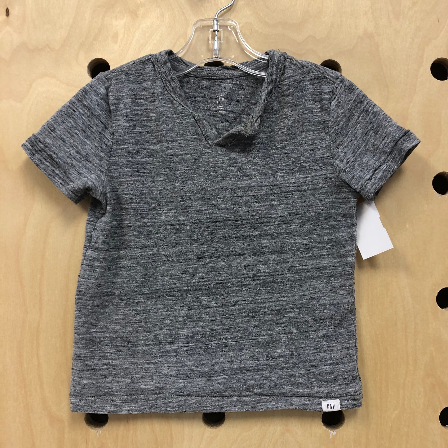 Grey V-Neck Tee