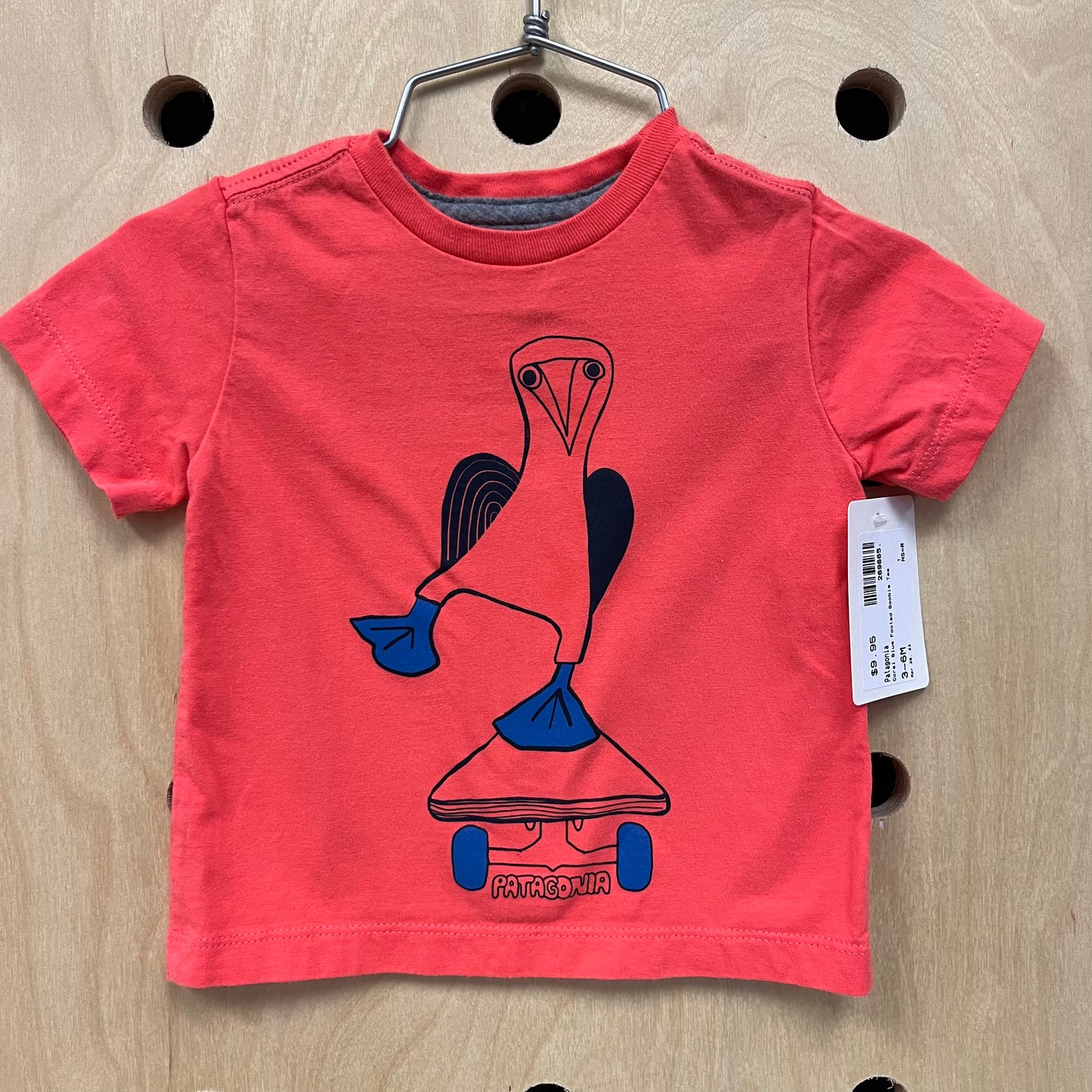 Coral Blue Footed Boobie Tee
