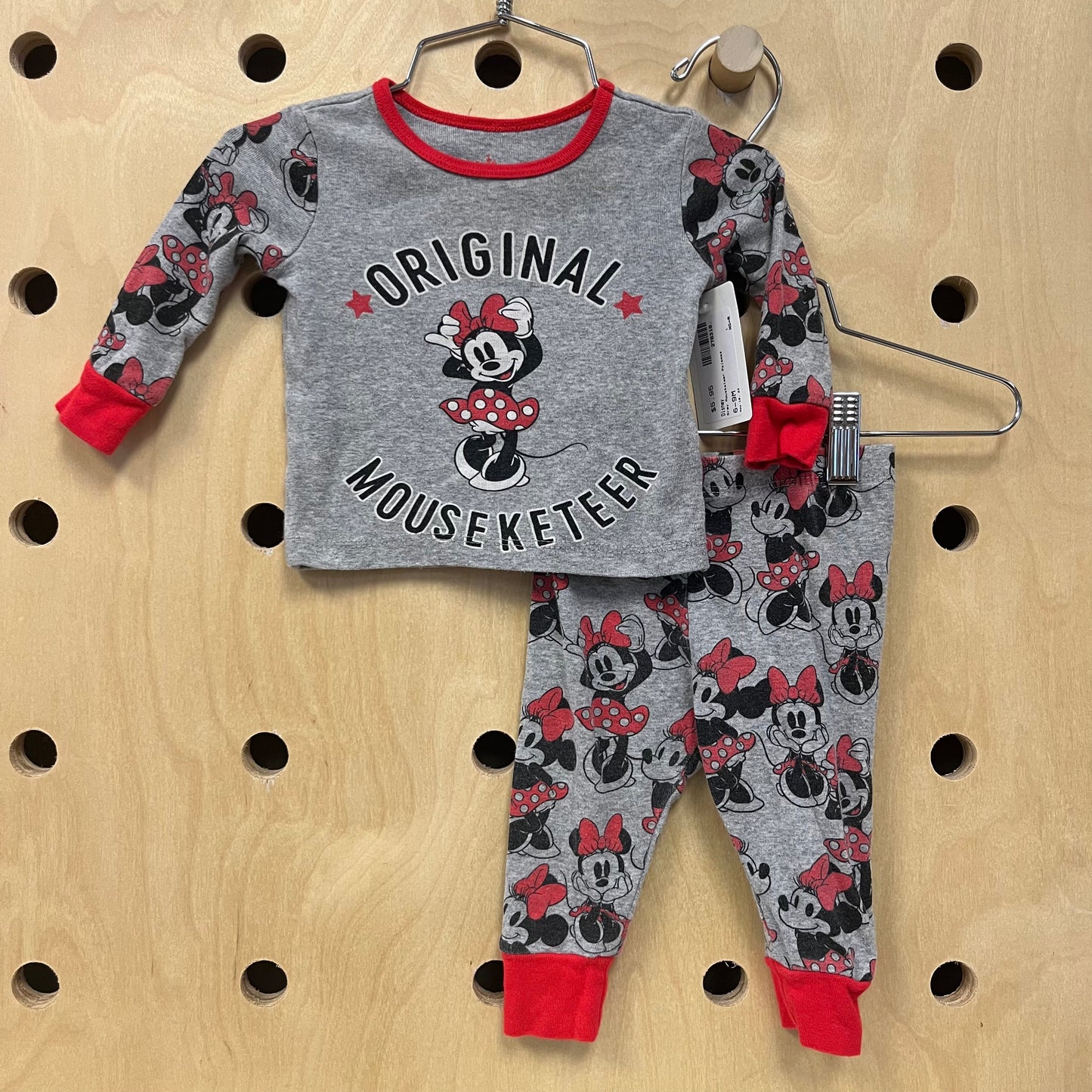 Grey Mouskateer Pajamas