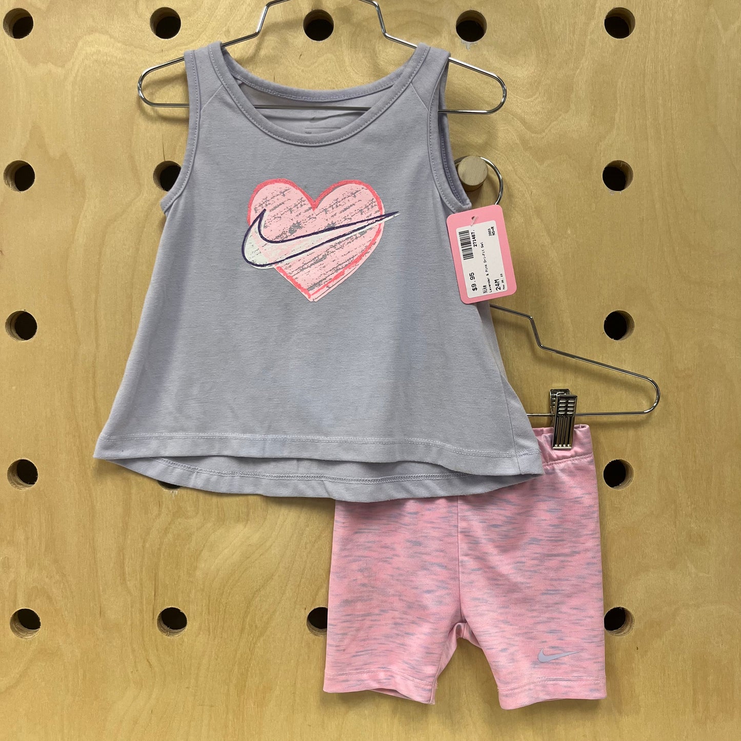 Lavender & Pink Dri-Fit Set