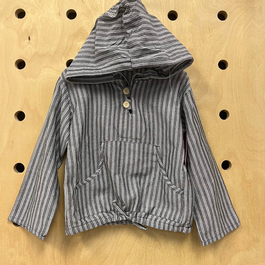 Black & Whie Pocket Pullover