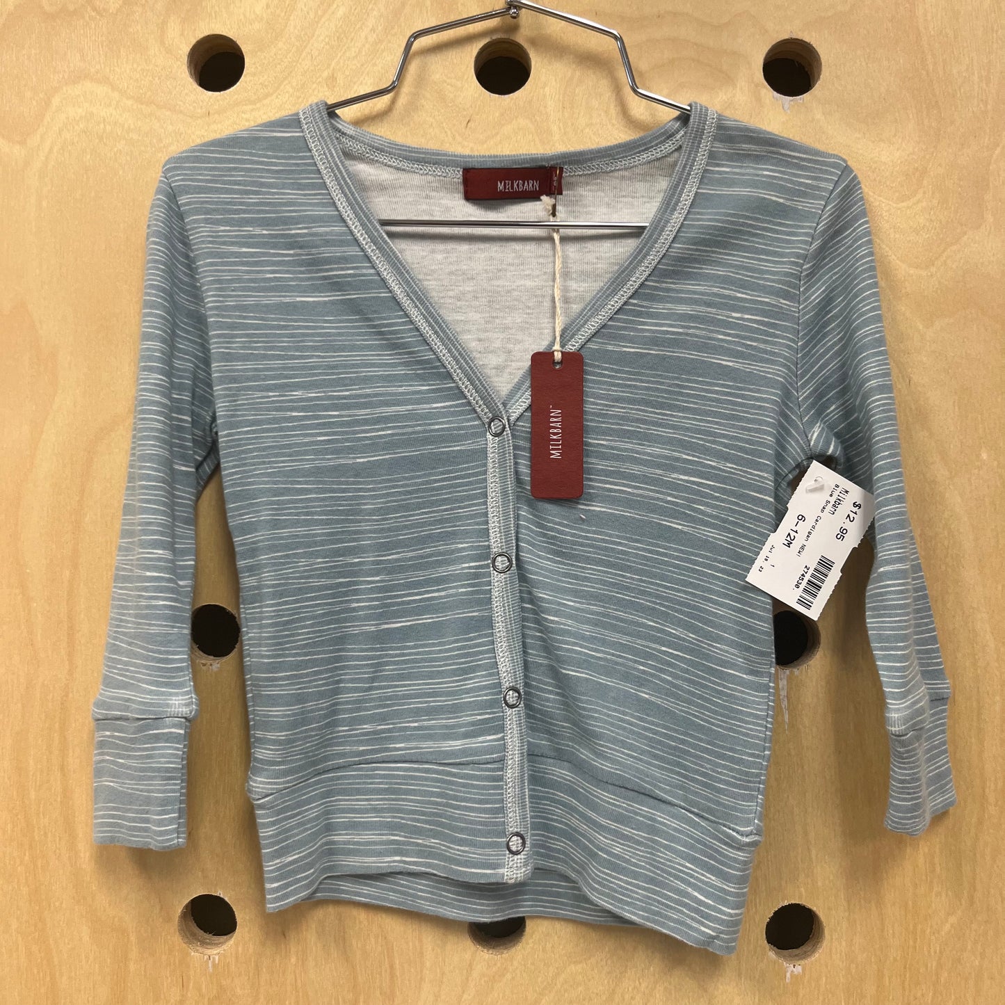 Blue Snap Cardigan NEW!