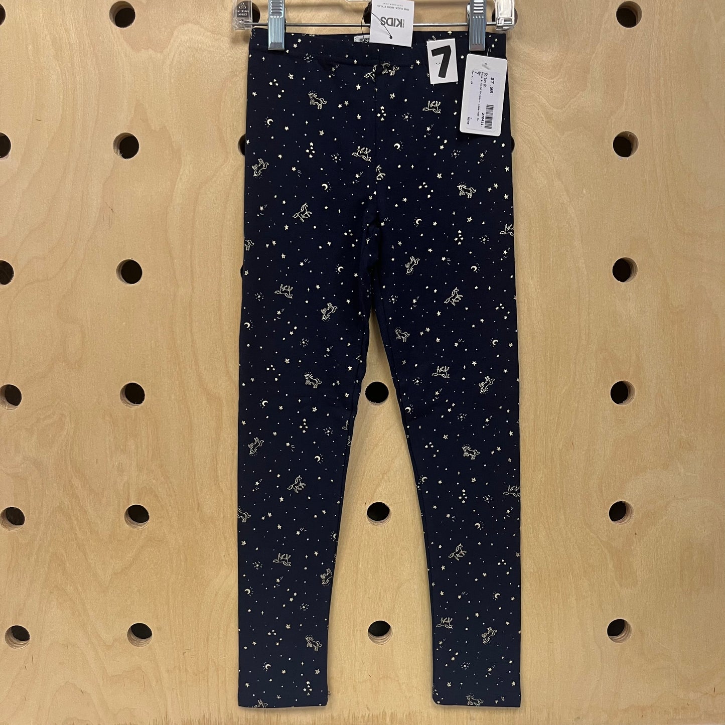 Blue & Gold Unicorn Leggings NEW!