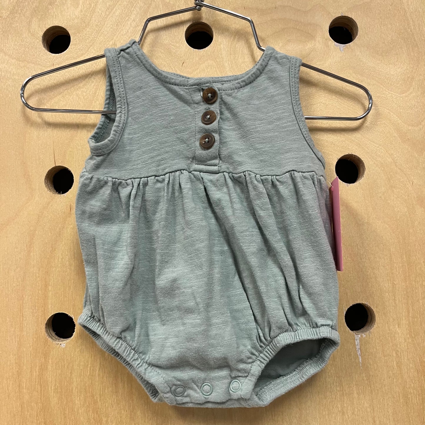 Green Bubble Romper
