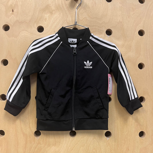 Black & White Zip Up
