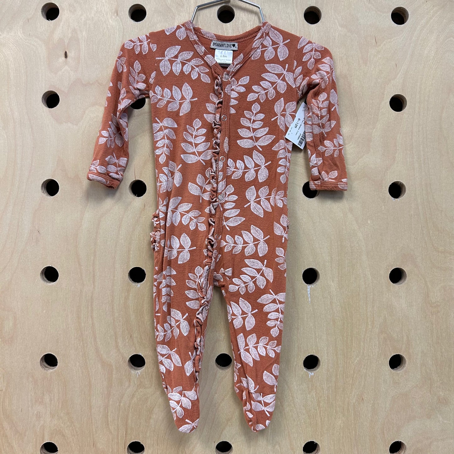 Terracotta Fern Bamboo Zippy