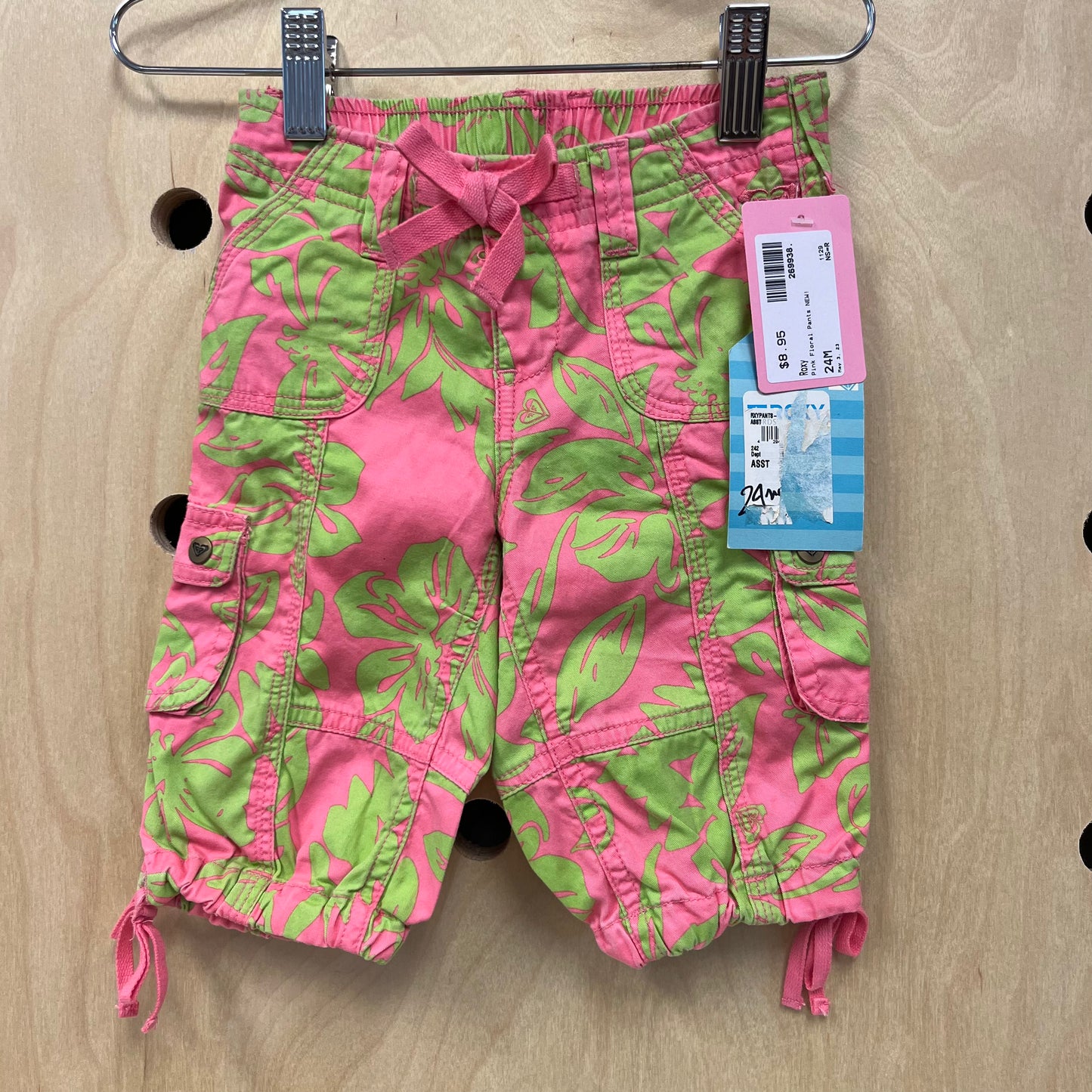 Pink Floral Pants NEW!