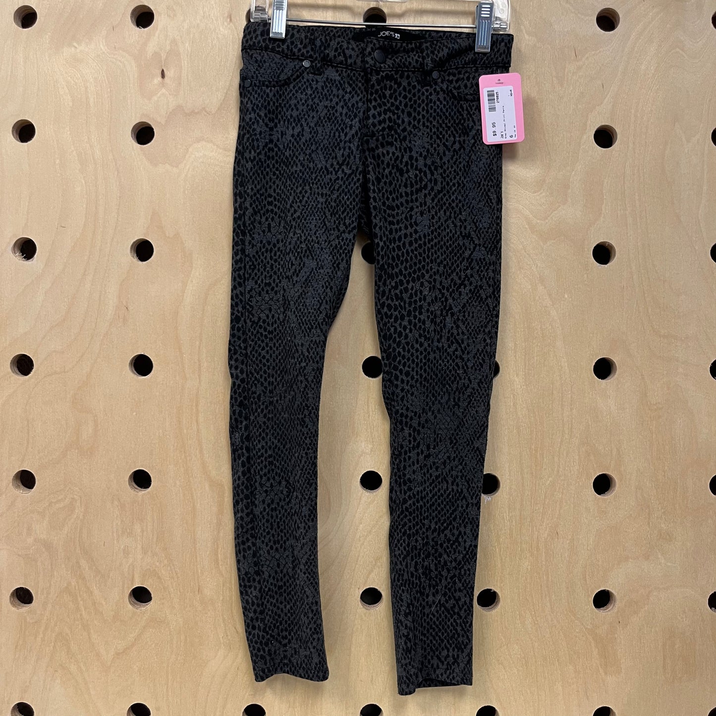 Grey Animal Print Pants
