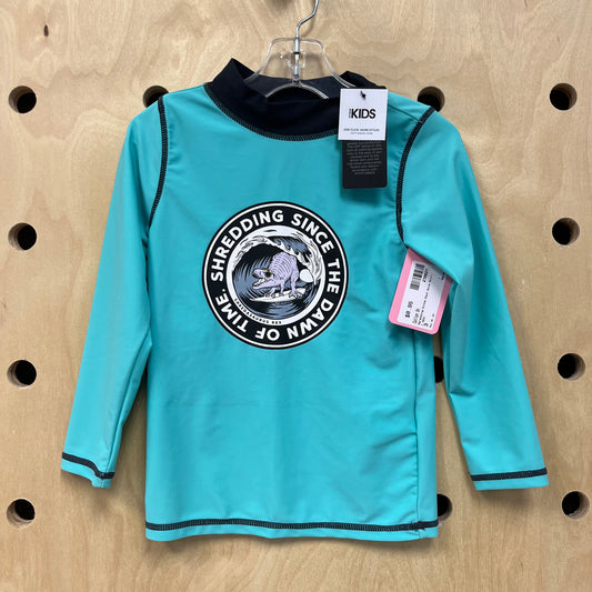 Shredding Since Dawn Swim Shirt NEW!