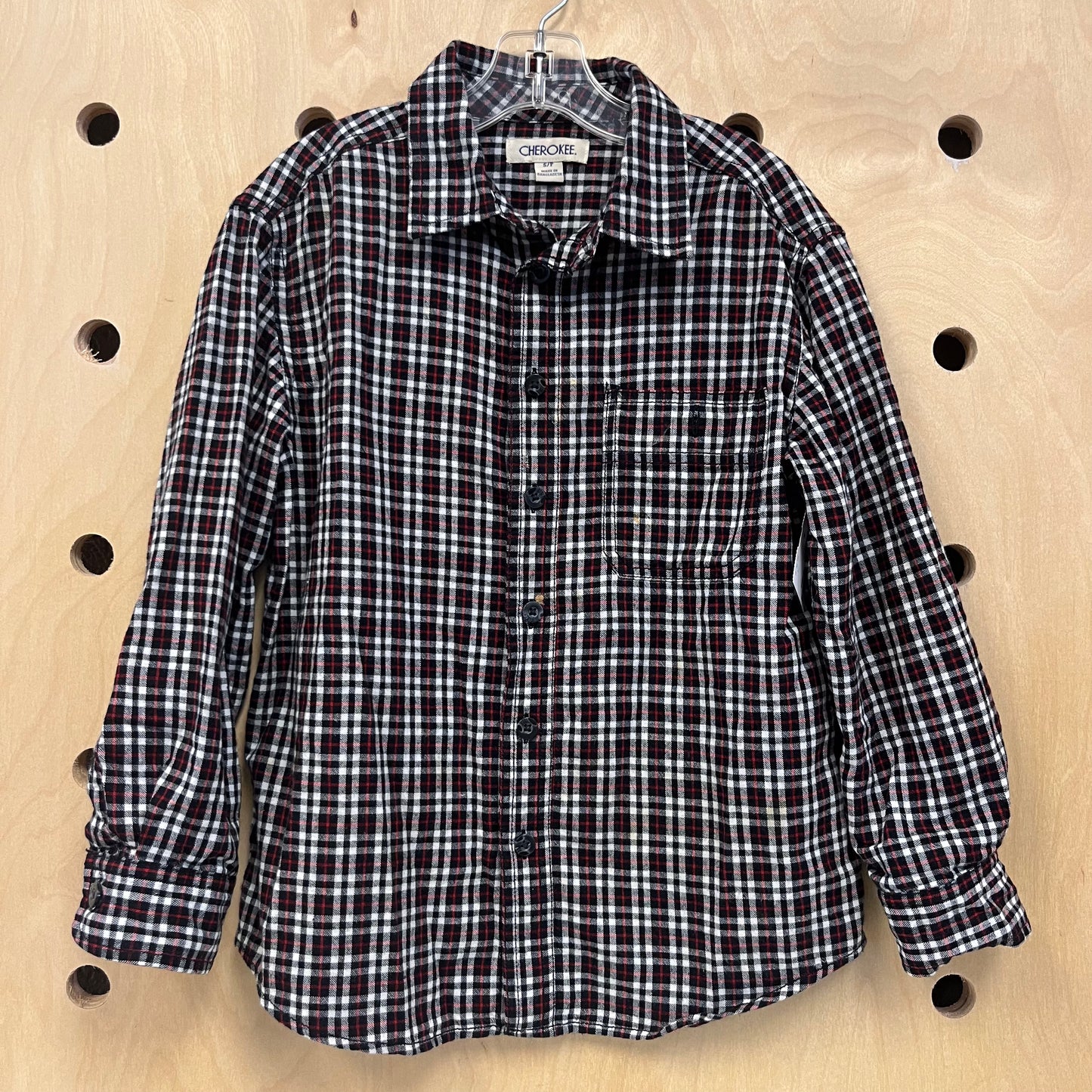 Red & B&W Flannel