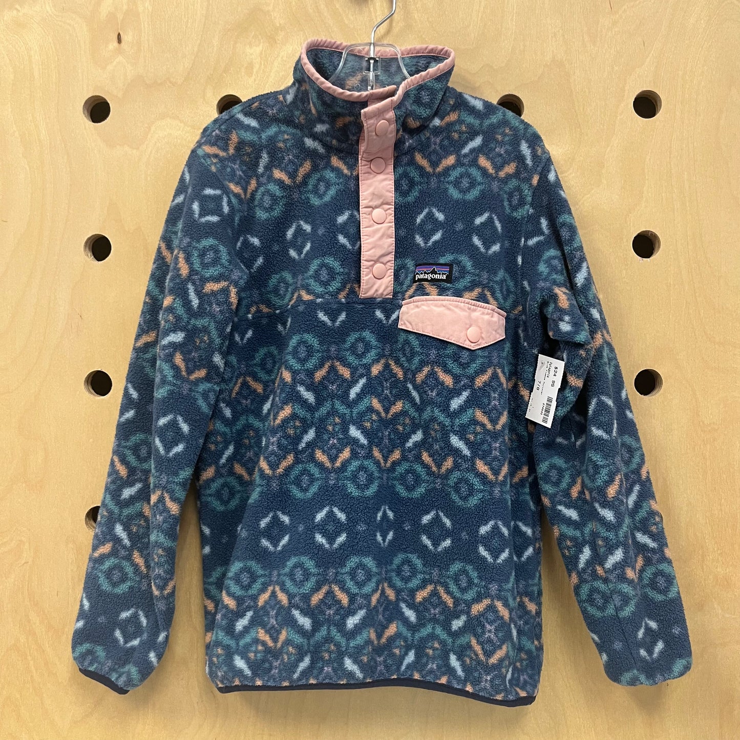 Blue Fleece Pullover