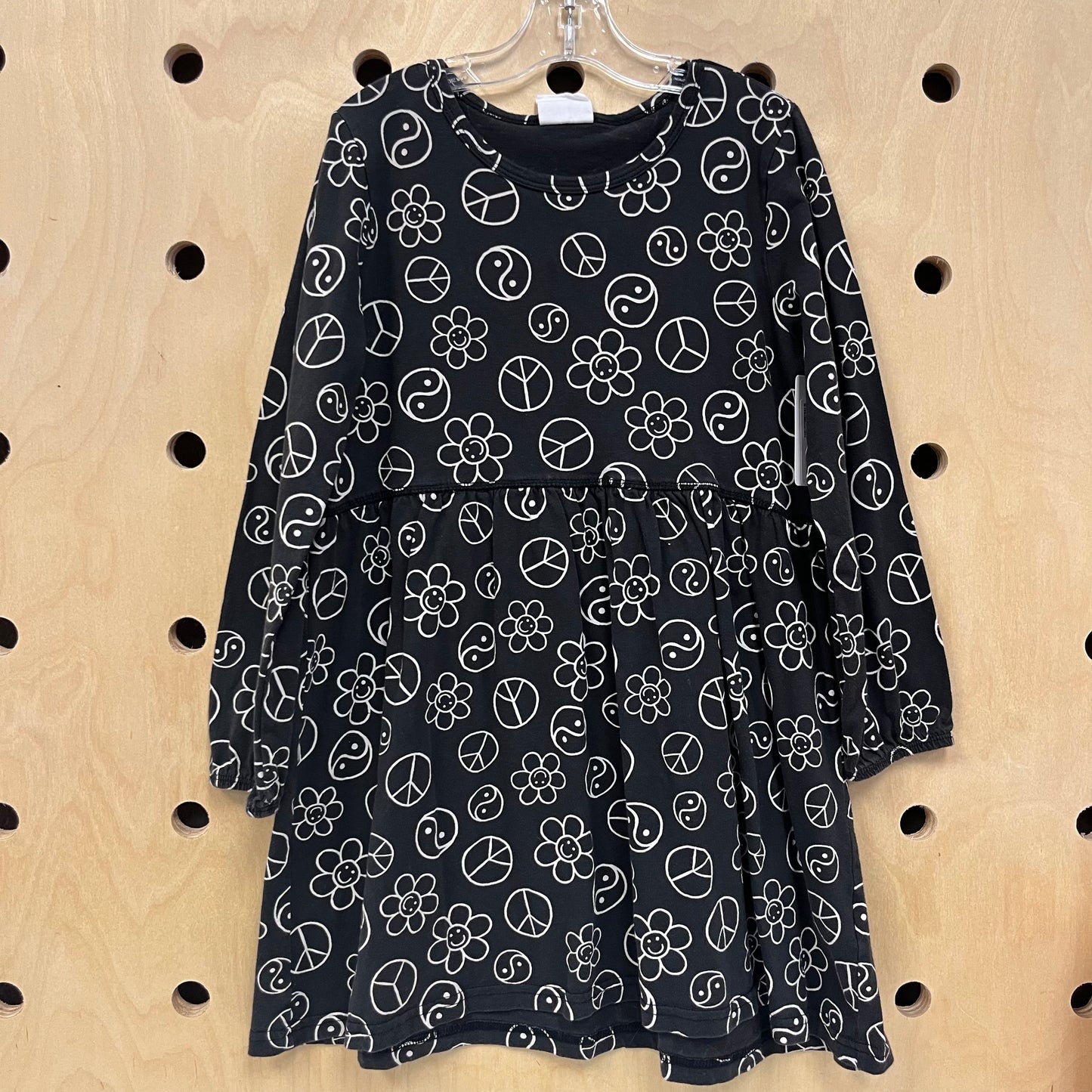 Grey Ying & Yang Dress