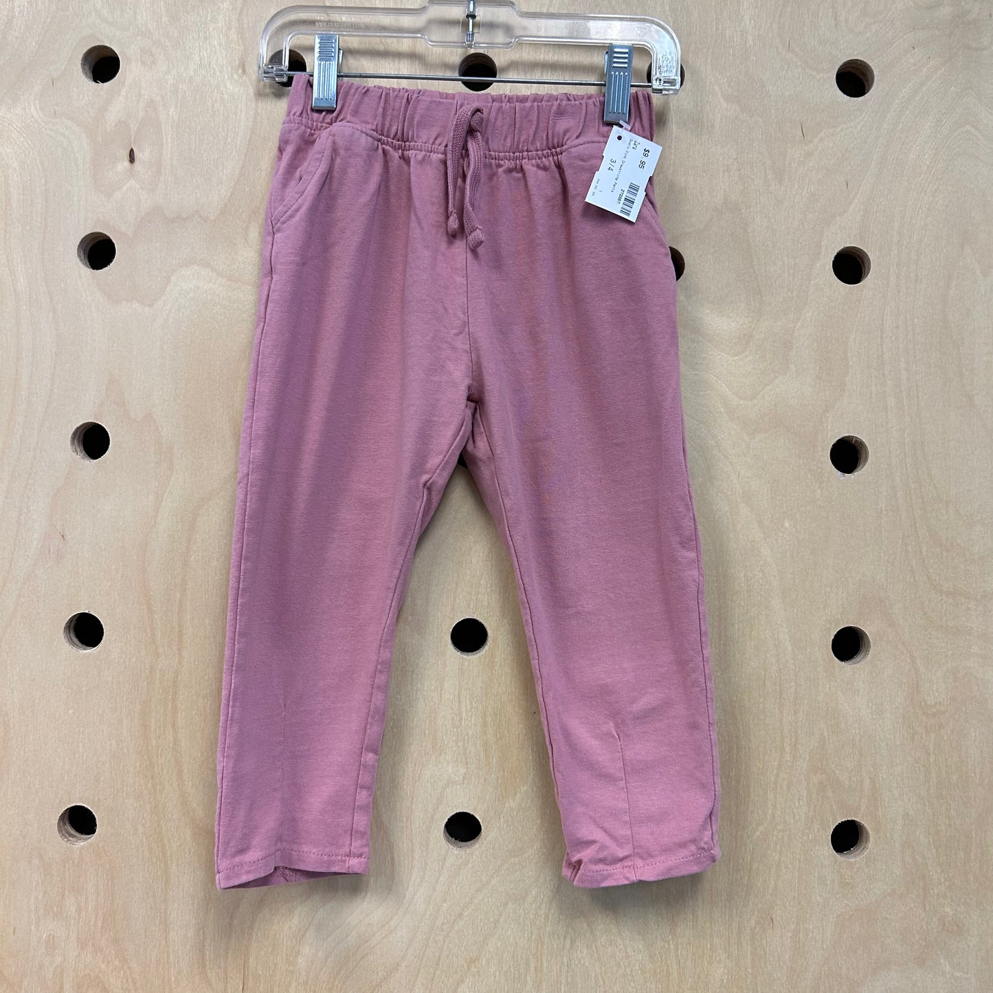 Dusty Pink Drawstring Pants