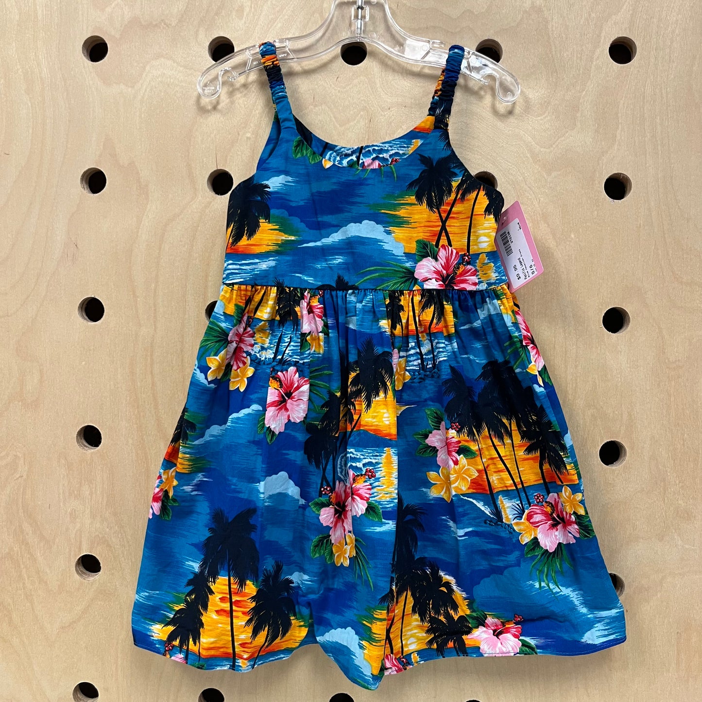 Blue Hawaiian Dress