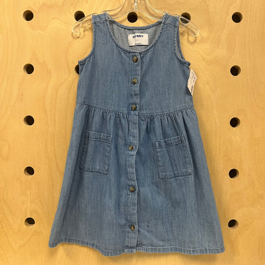 Denim Sleeveless Dress