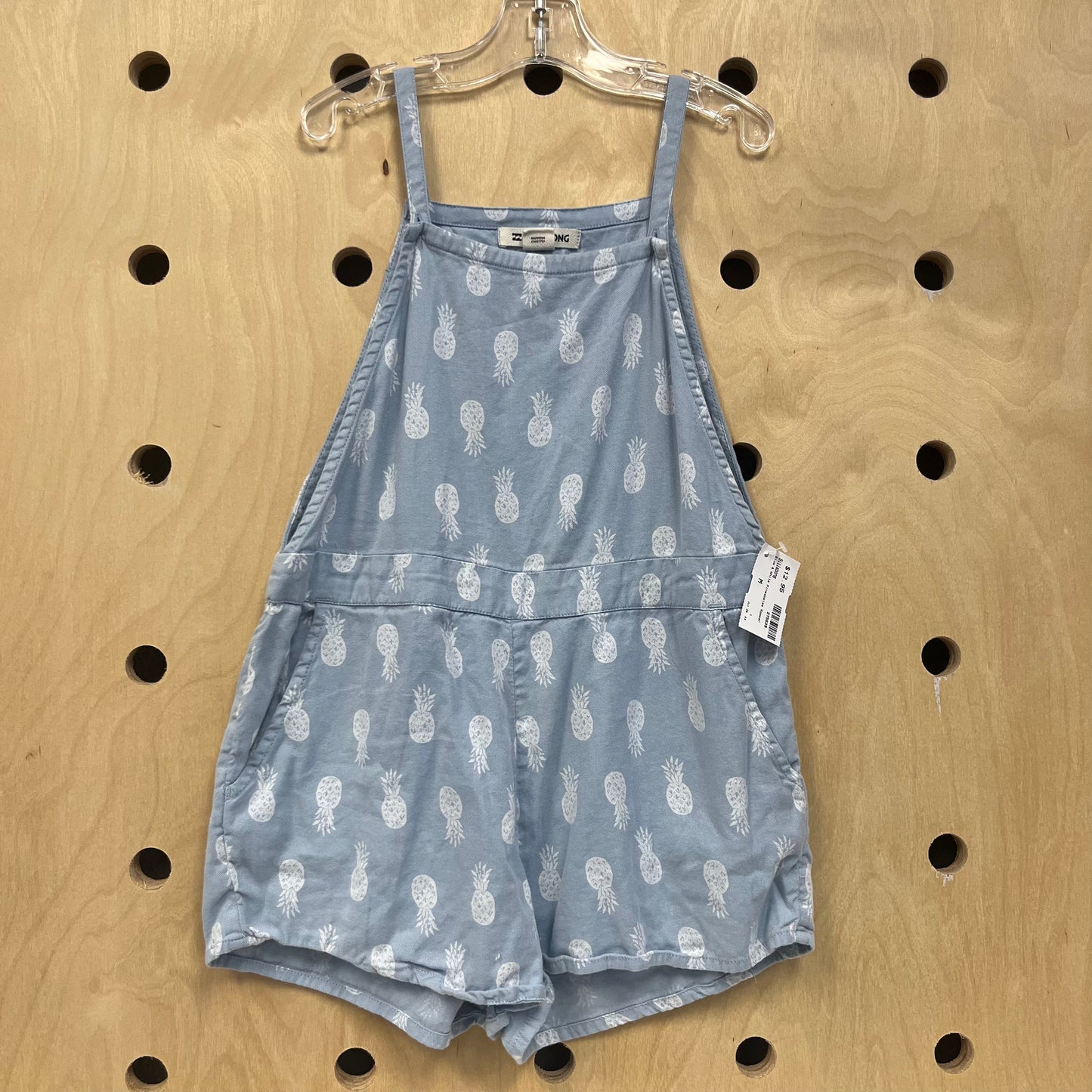 Blue & White Pineapples Romper