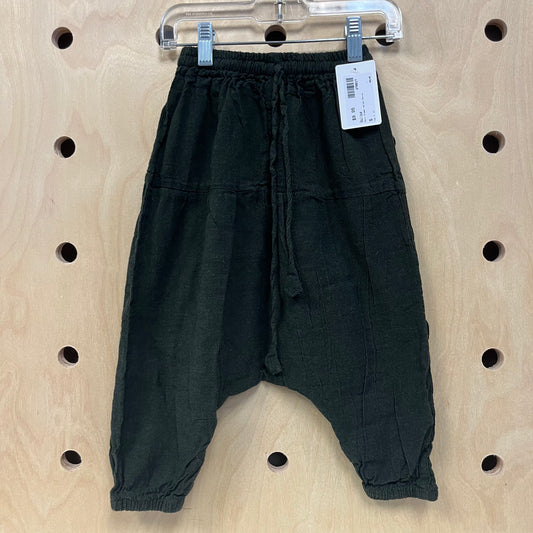 Dark Green Harem Pants
