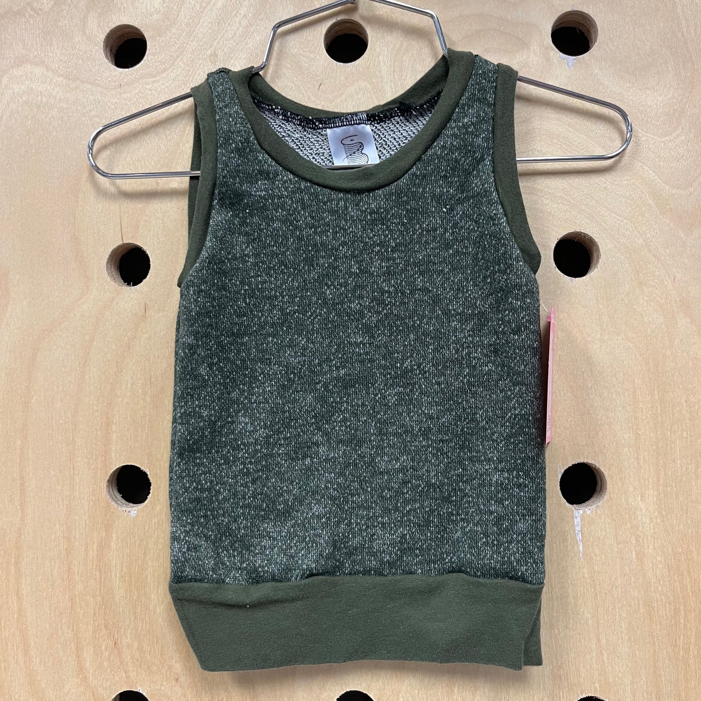Green French Terry Tank