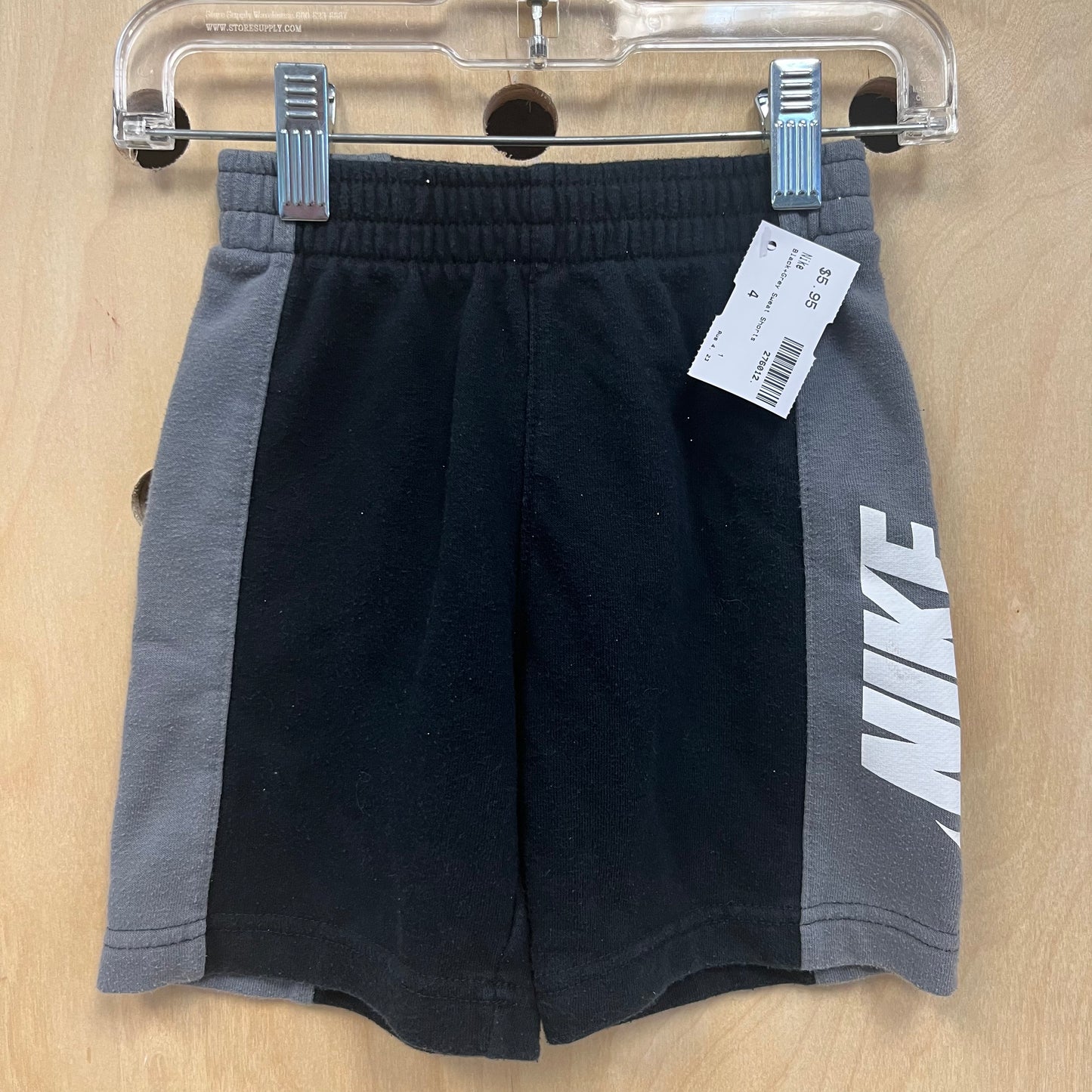 Black+Grey Sweat Shorts