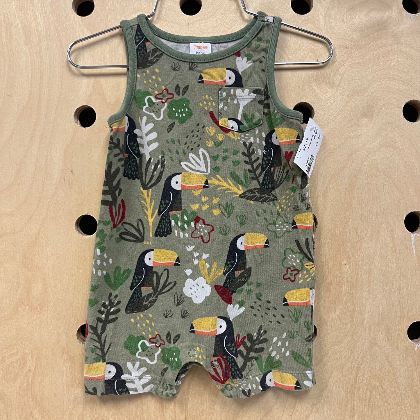 Green Toucan Bodysuit
