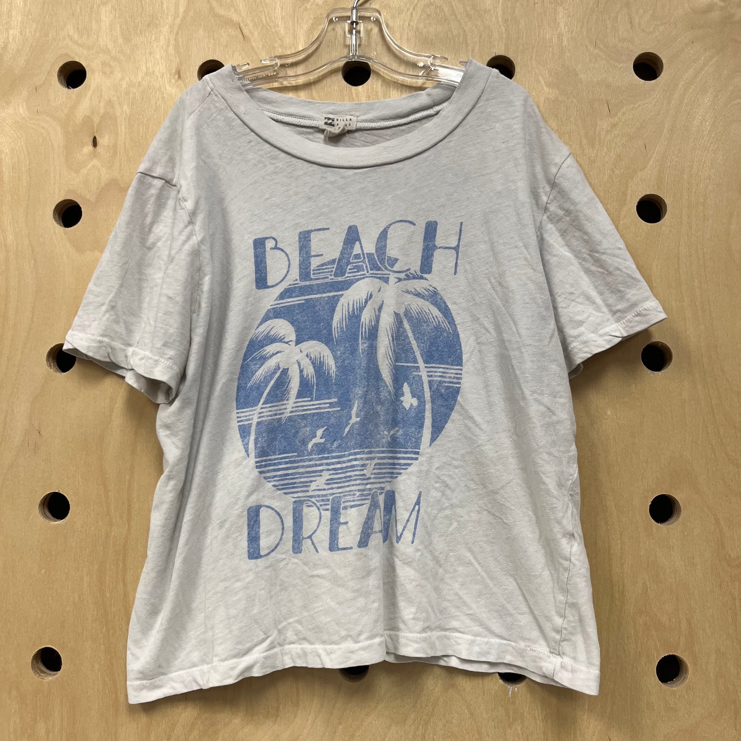 White Cropped Beach Dream Tee