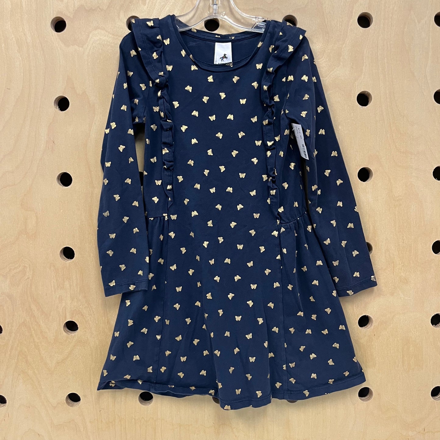 Blue & Gold Butterfly Dress